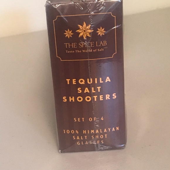 NEW The Spice Lab Tequila 100% Himalayan Salt Shooters hand-carved shot glasses - Picture 5 of 5